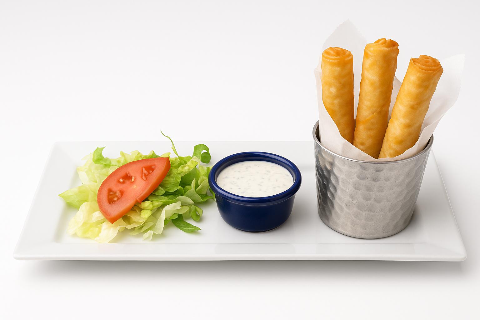 Cheese Phyllo Rolls (4)